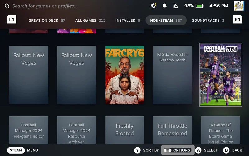 Game Art Steam Library