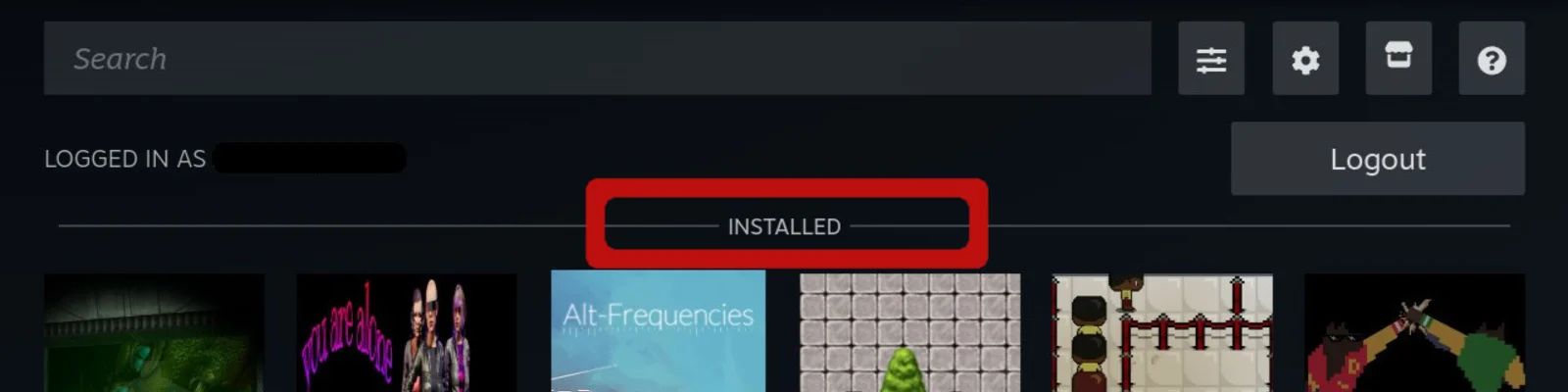 Tip of the Week: Filter to Show Only Installed Games
