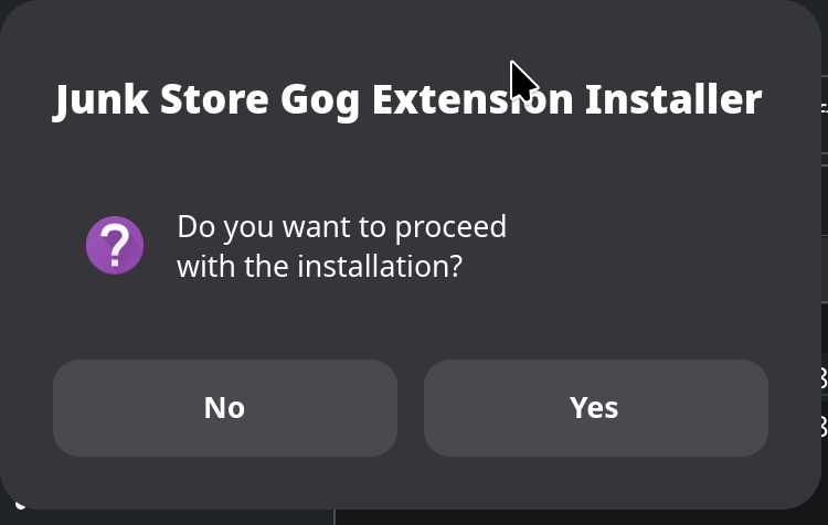 Click yes to run installer