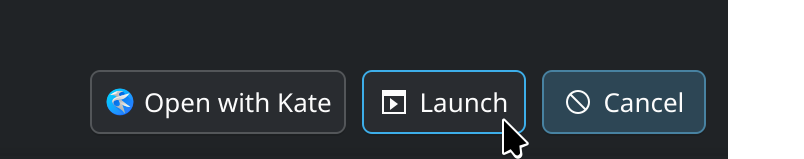 Launch Installer