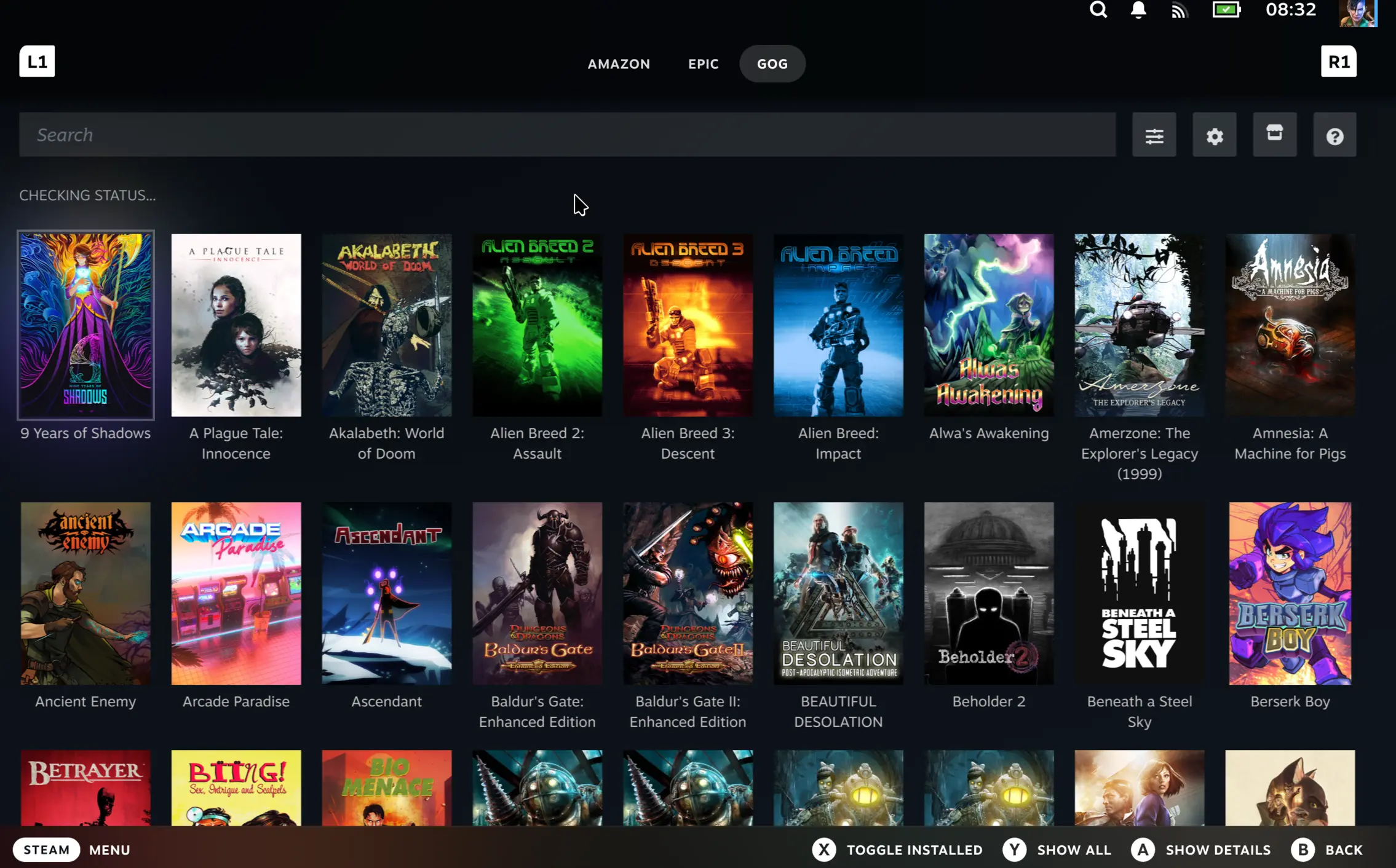 Mark file as exectuable