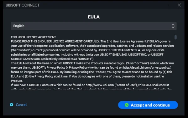 Trackmania EULA